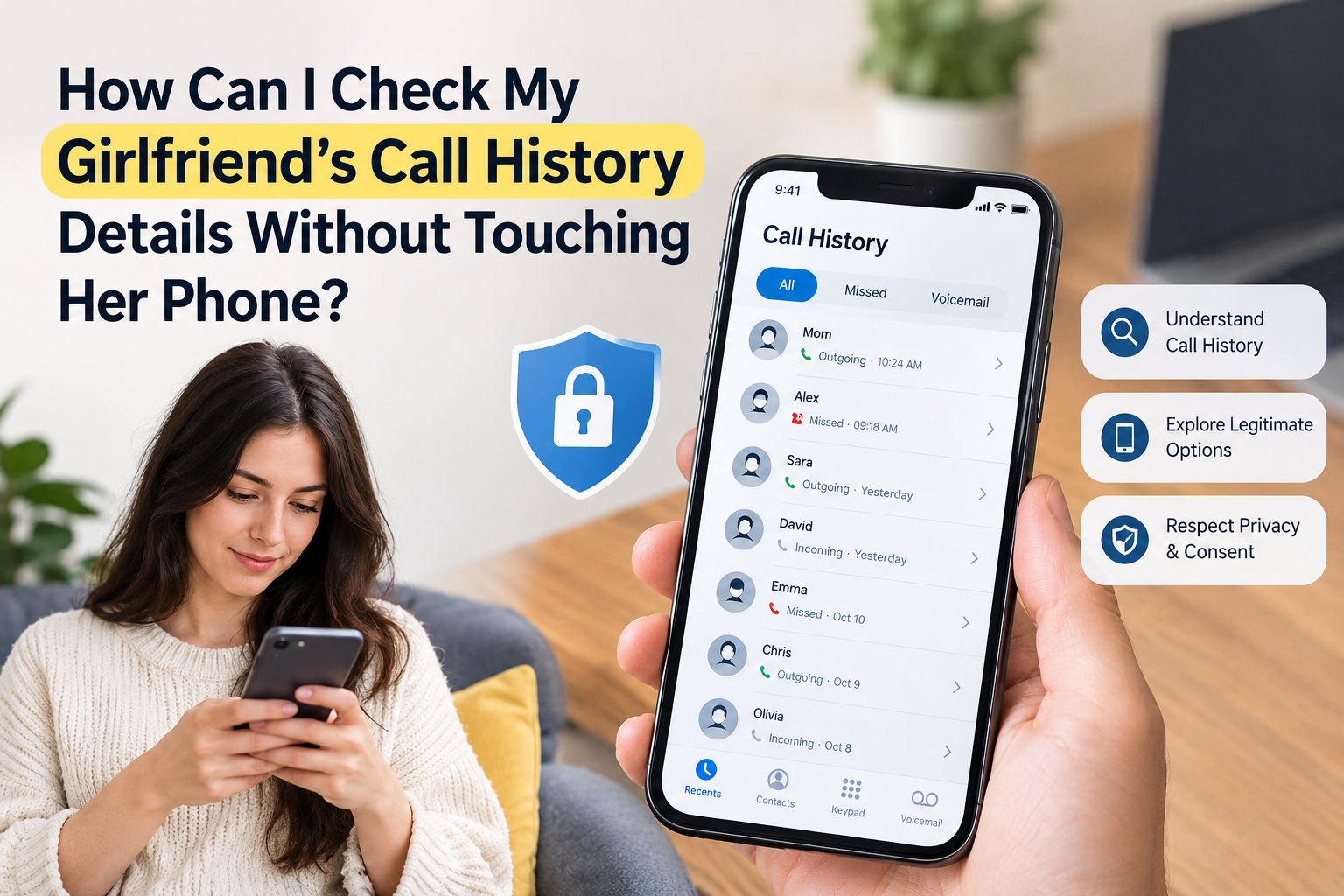 How Can I Check My Girlfriend’s Call History Details Without Touching Her Phone?